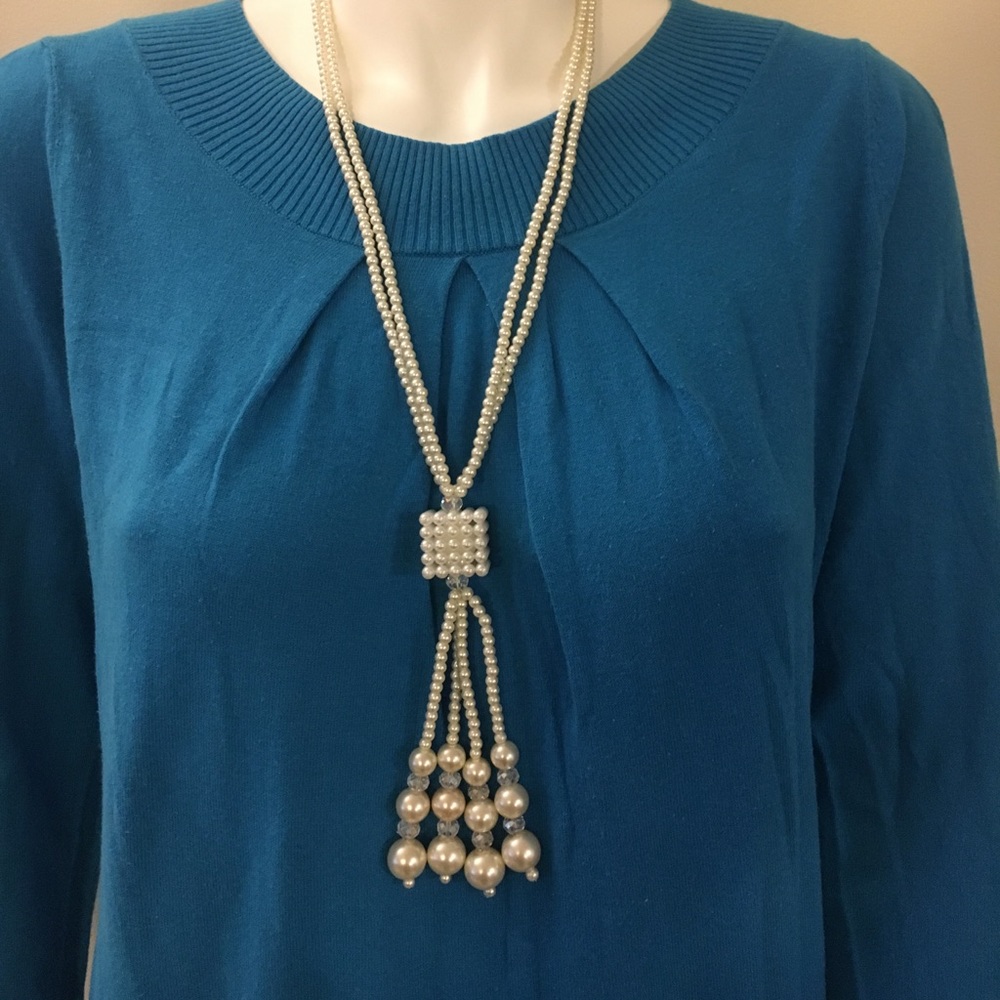 Chic Pearly long necklace
